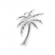 Stainless Steel - Rostfrei Stahl Anhänger Palme Silver