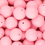 Silikonperlen 18 mm runden Pink