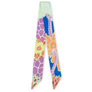 Bandana Schal mit Giraffe Multicolour
