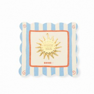 BY31® Eco-brass (nachaltiges Messing) Anhänger Sonne Dolce vita"" Gold