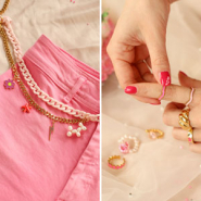 Schmucksets Looks, die wir lieben: Pink Party 