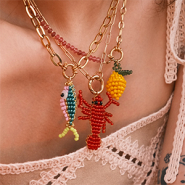 Schmucksets BY31®-Glasperlenanhänger in Sommerketten
