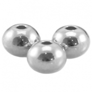 Metall Perlen DQ antik silber  Metall Perlen DQ antik silber