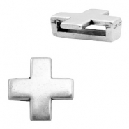 Metall Zubehör TQ Schieber ✚plus Antique silber