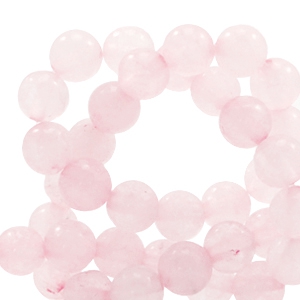 Naturstein Perlen Quarz 8mm Princess pink opal