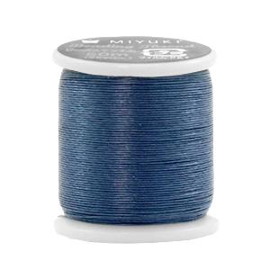 Miyuki beading Kordel Denim blau