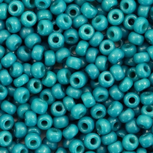 Miyuki Rocailles 8/0 Duracoat opaque azure 8-4483