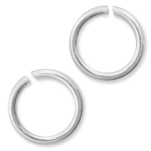 925 Silber Zubeh&ouml;r Bindering 6mm Silber