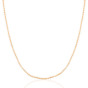 Ketten aus Stainless Steel - Rostfreiem Stahl Ballchain Mix&Match Rosegold