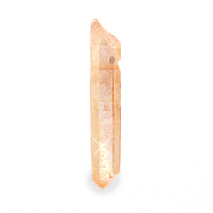 Naturstein Anh&auml;nger Quarz Peach-light orange