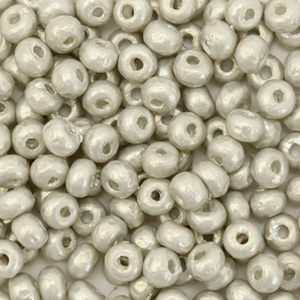 Miyuki Rocailles 6/0 Baroque silver 6-3956