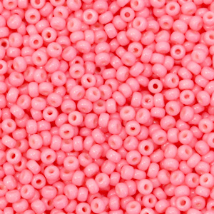 Miyuki Rocailles 11/0 Duracoat opaque lychee pink 11-4463