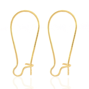 Ohrringe aus Stainless Steel - Rostfreiem Stahl Gold