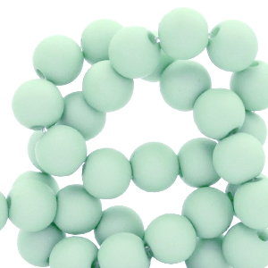 4 mm Acryl Perlen Soothing sea blue