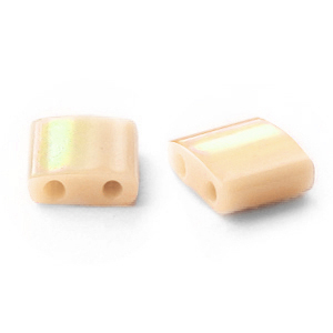 Miyuki Perlen tila 5x5mm Ceylon light caramel beige TL-593