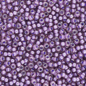 Miyuki Rocailles 11/0 Fancy lined lavender purple 11-2264