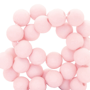 4 mm Acryl Perlen Rose tan