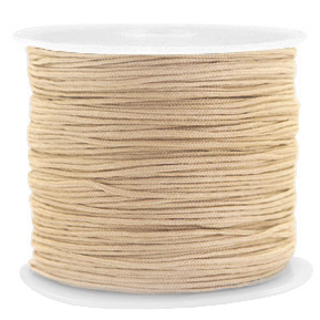 Macram&eacute; Band 0.8mm Champagne