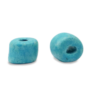 DQ Griechische Keramik Perlen 5mm Ocean Blue