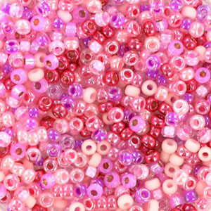 Miyuki Rocailles 11/0 Candyfloss pink 11-mix89