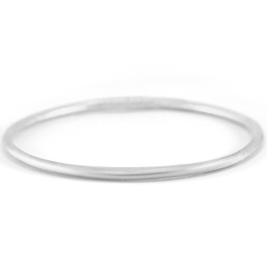 Armreifen im Temple-Look 3mm Gr&ouml;&szlig;e L Silver