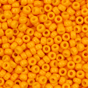 Miyuki Rocailles 8/0 Duracoat opaque light squash orange 8-4453