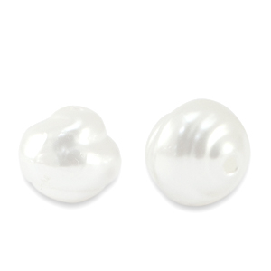 Imitationsperlen White