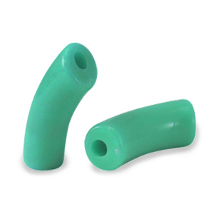 Acryl perlen Tube Turquoise