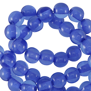 Polaris Perlen 6 mm rund Cristallo Dark royal blue