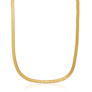 Ketten aus Stainless Steel - Rostfreiem Stahl Gold