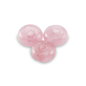 Natursteinperlen gew&ouml;hnlicher Opal Rondell 4mm Light pink