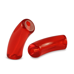 Tube Acrylperlen Red