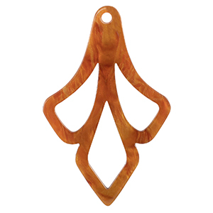 Resin Anh&auml;nger Topaz brown