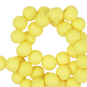 Polymer Perlen 6mm Yellow