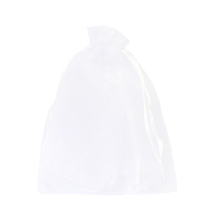 Schmuckbeutel Organza 10x12cm White