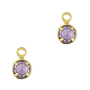 Anh&auml;nger Kristallglas Purple-gold