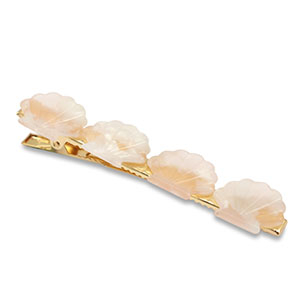 Haarschmuck Haarspang H&uuml;lse Light pink