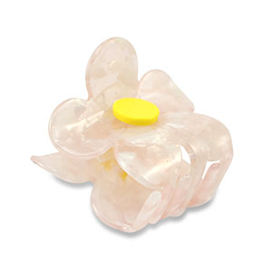 Haarschmuck Haarklemme Blume Light pink