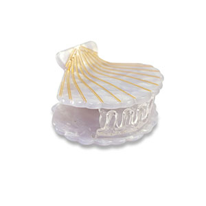 Haarschmuck Haarklemme H&uuml;lse Lilac-gold