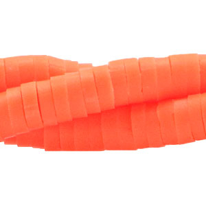 Katsuki Perlen 6mm Neon orange