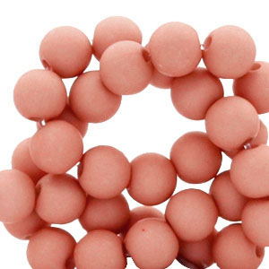 4 mm Acrylperlen Mauve