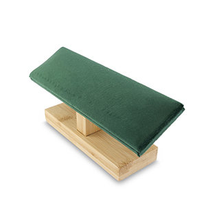 Schmuckdisplay f&uuml;r Armb&auml;nder Natural-dark Green