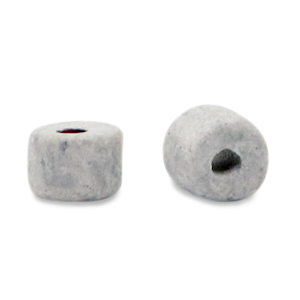 DQ Griechische Keramik Perlen 5mm Grey