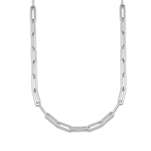 Gliederketten aus Stainless Steel - Rostfreiem Stahl Silver