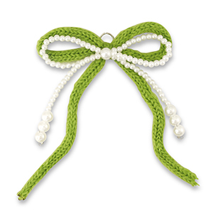 Statement-Anh&auml;nger Doppelt Schleife White-green