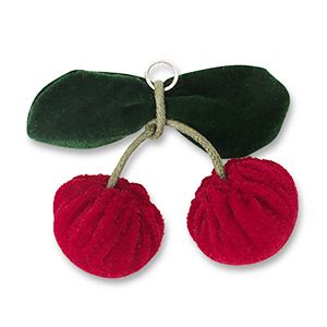 Statement-Anh&auml;nger Kirschen Red-green