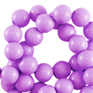 14 mm Acrylperlen shiny Lavender purple