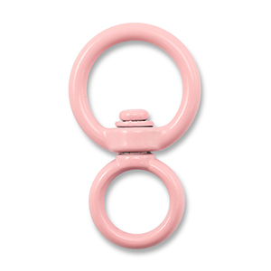 Farbiges Zubeh&ouml;r Schl&uuml;ssel Anh&auml;nger Rund Light pink