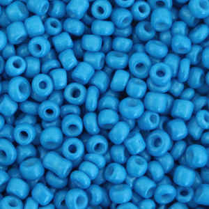 Glasperlen Rocailles 8/0 (3mm) Palace blue