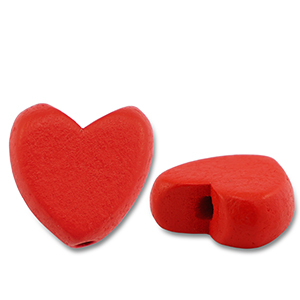 Holzperlen Hertz Red